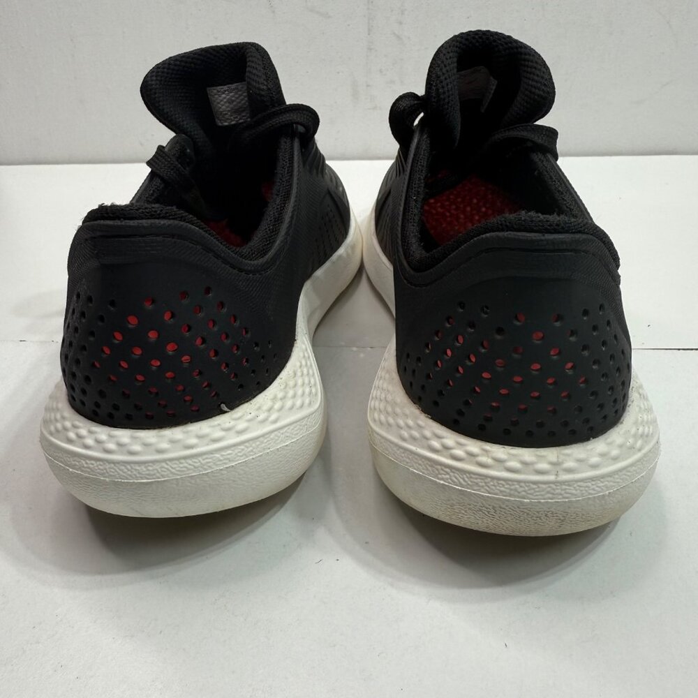 Crocs Womens Size 8 LiteRide Black Sneakers Casual Athletic Shoes - Picture 3 of 9
